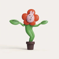 おどる花
