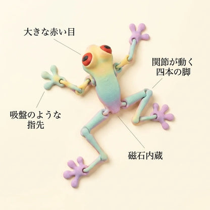 NICOMO 可動カエルマグネット
