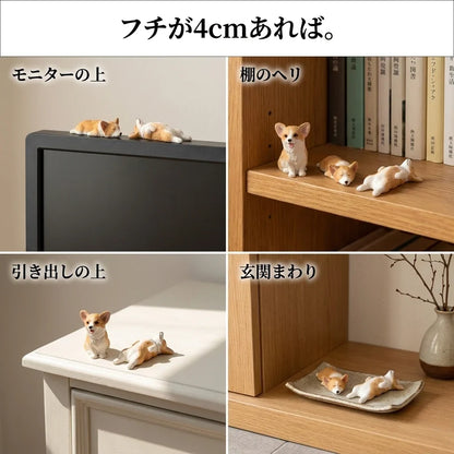 NICOMO コーギー置物