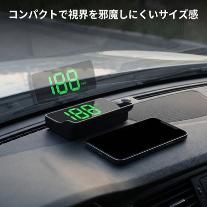 NICOMO GPSヘッドアップディスプレイ