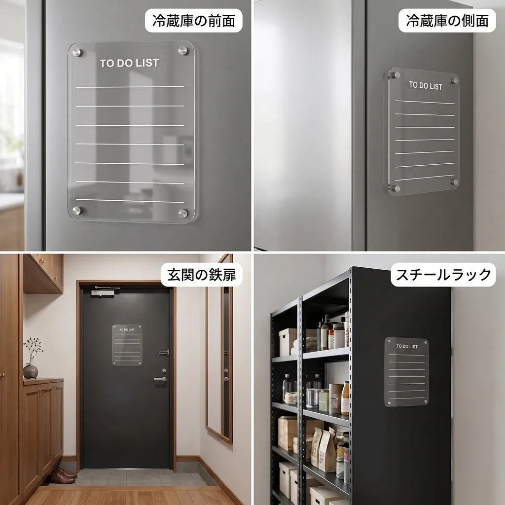 NICOMO 透明マグネットボード