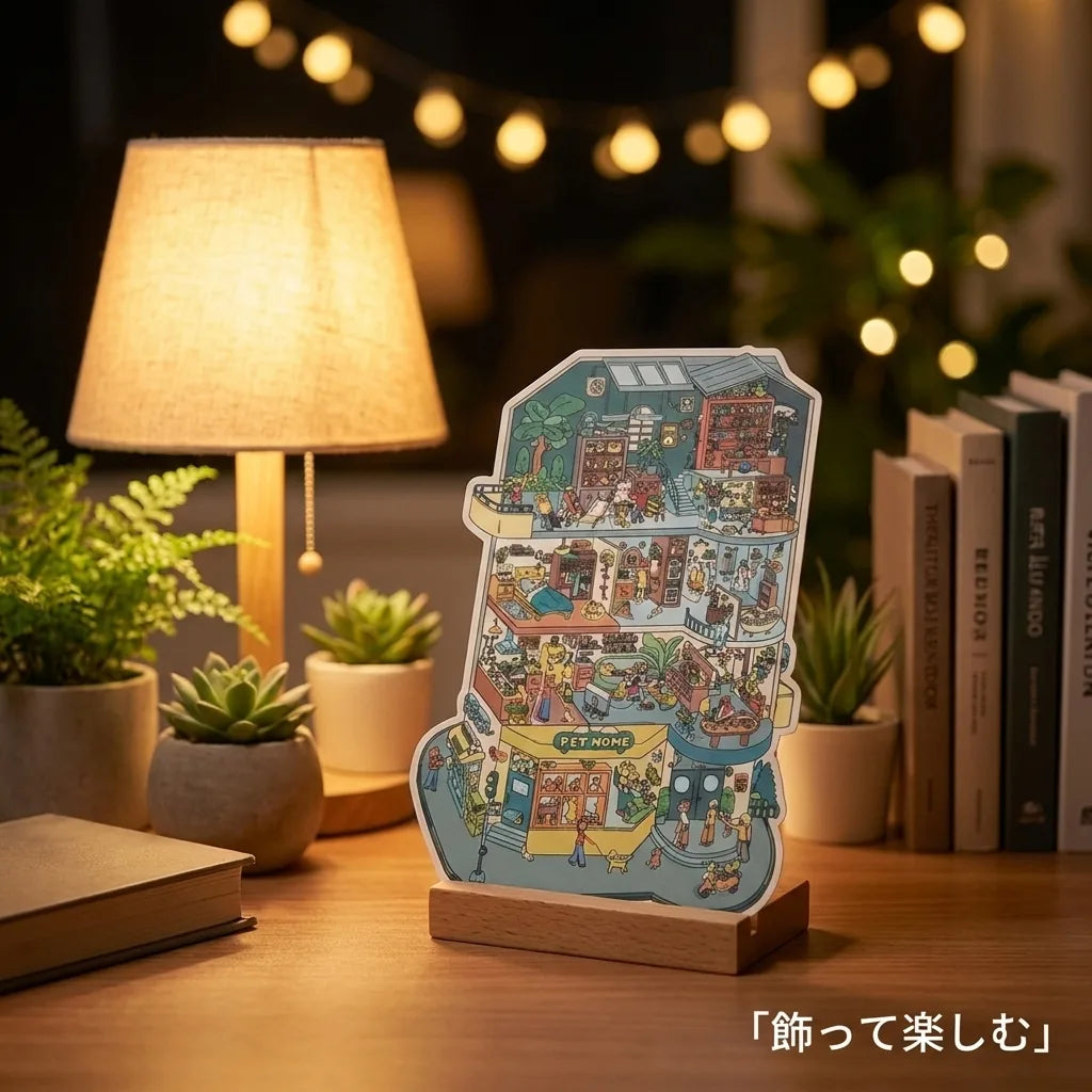 NICOMO 3D立体シーンシール