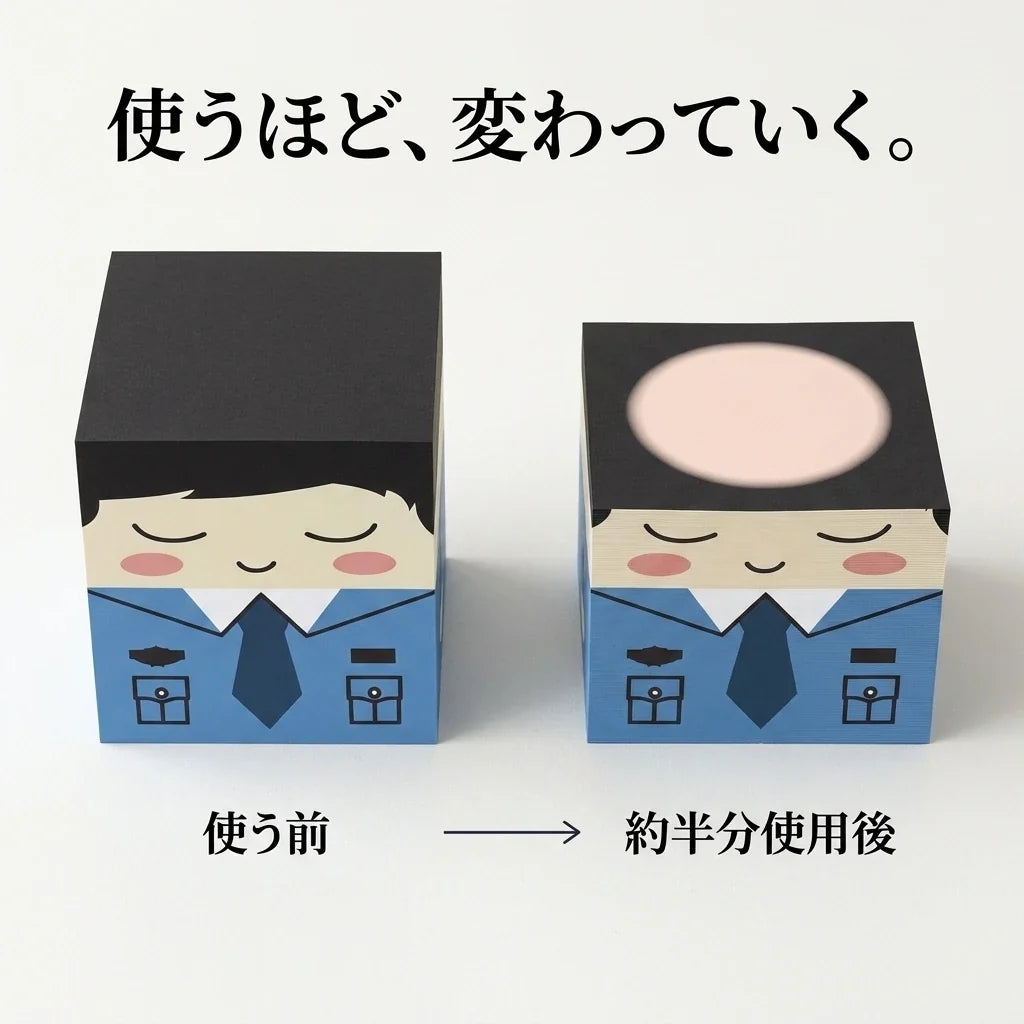 NICOMO オフィスワーカー キューブメモ