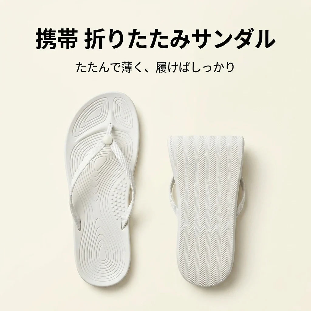 NICOMO 携帯折りたたみサンダル