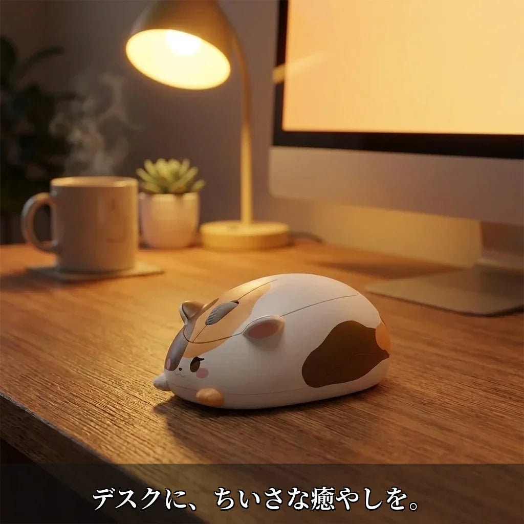 NICOMO 猫型ワイヤレスマウス