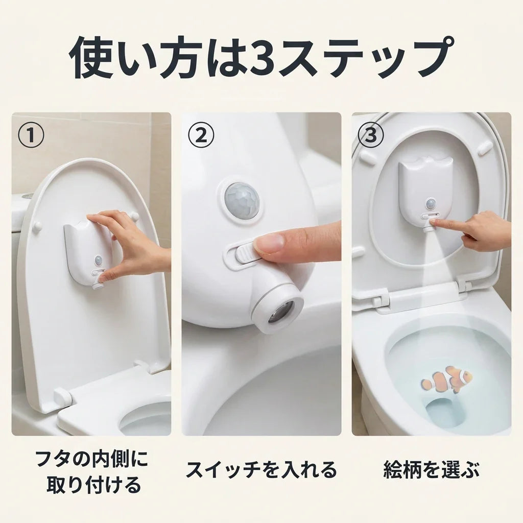 NICOMO トイレまとあてライト