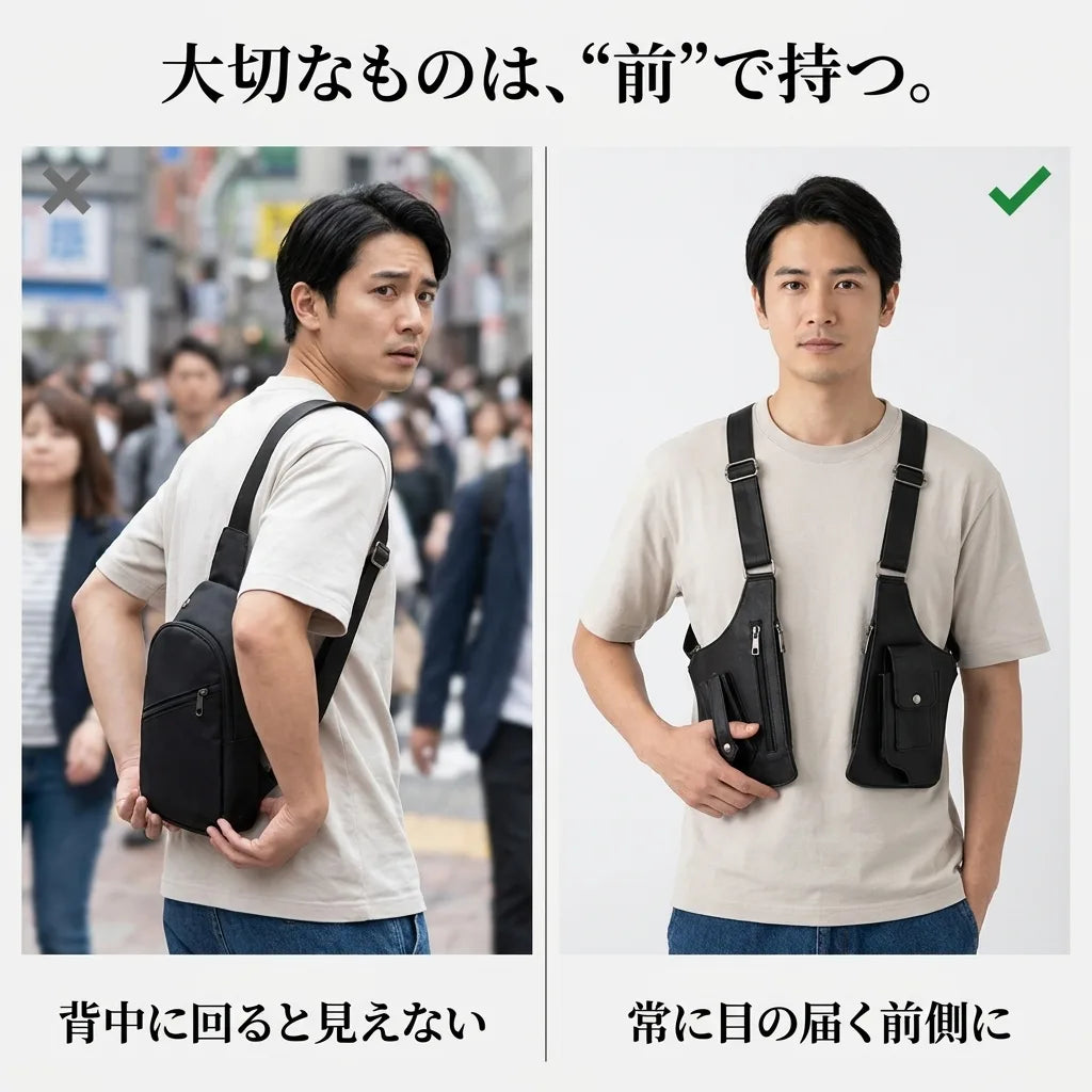 NICOMO ダブルホルスターバッグ