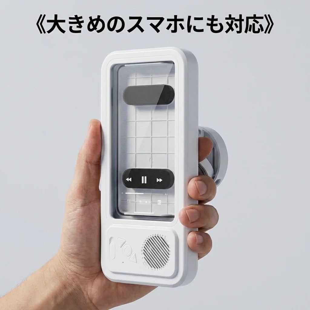 NICOMO お風呂スマホ防水ホルダー