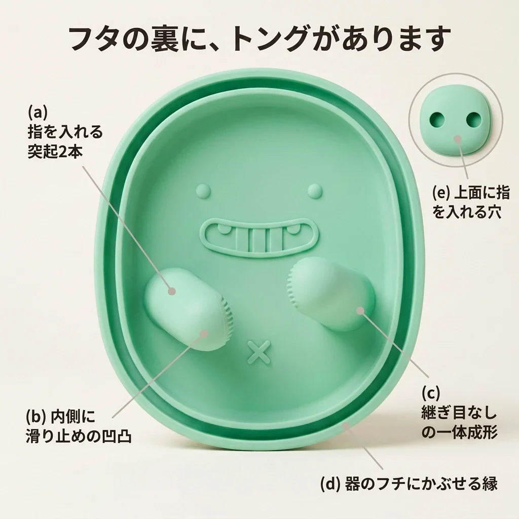 NICOMO つまめるフタ