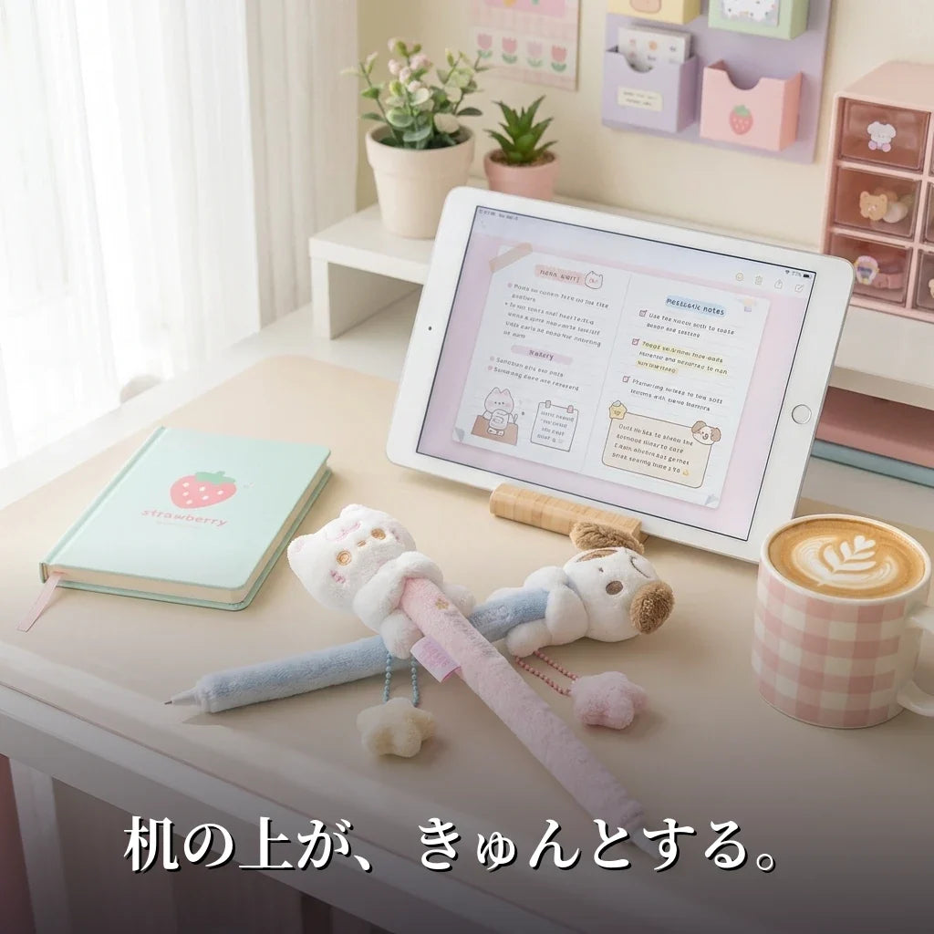 NICOMO もふもふタッチペンカバー