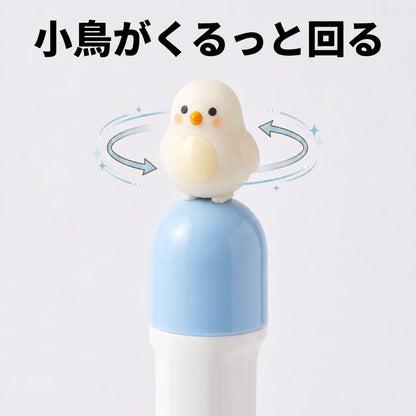 NICOMO ねこ磁石小鳥ペン 4本セット
