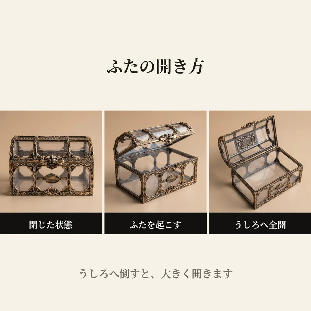 NICOMO クリアトレジャーボックス