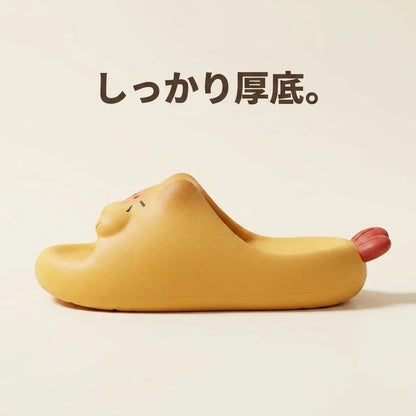 NICOMO エビフライにゃんサンダル