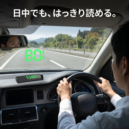 NICOMO GPSヘッドアップディスプレイ