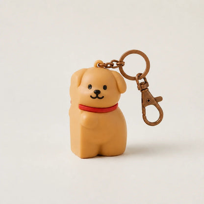 NICOMO くっつくペア犬キーホルダー