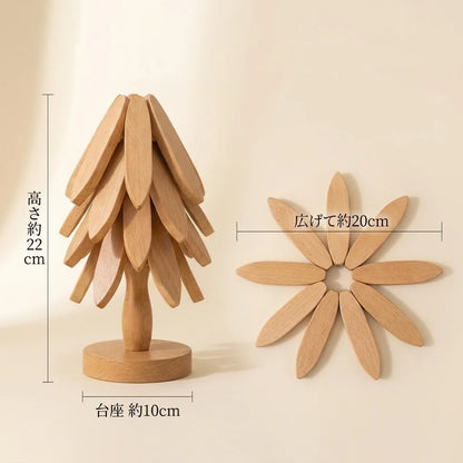 NICOMO ツリー型 鍋敷き