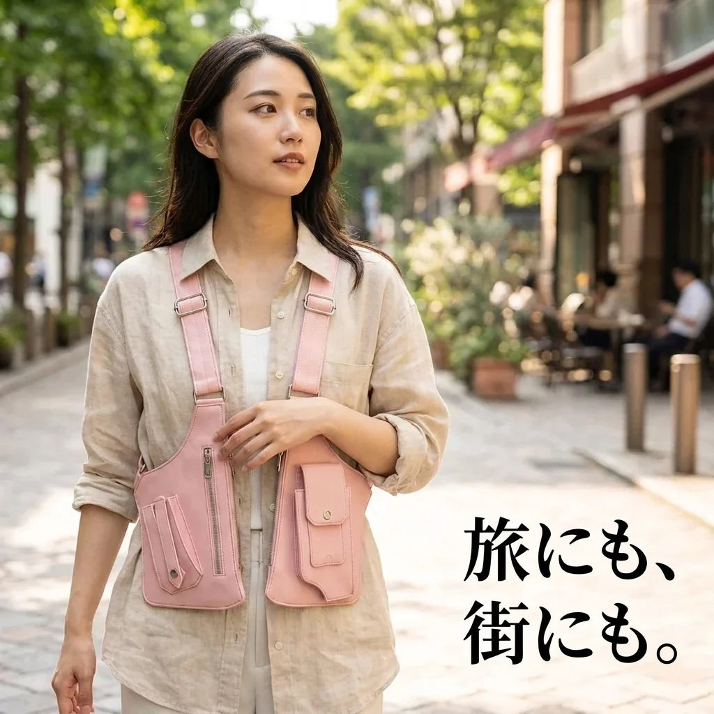 NICOMO ダブルホルスターバッグ