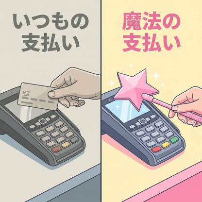 NICOMO 魔法のタッチ決済ステッキ