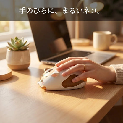 NICOMO 猫型ワイヤレスマウス