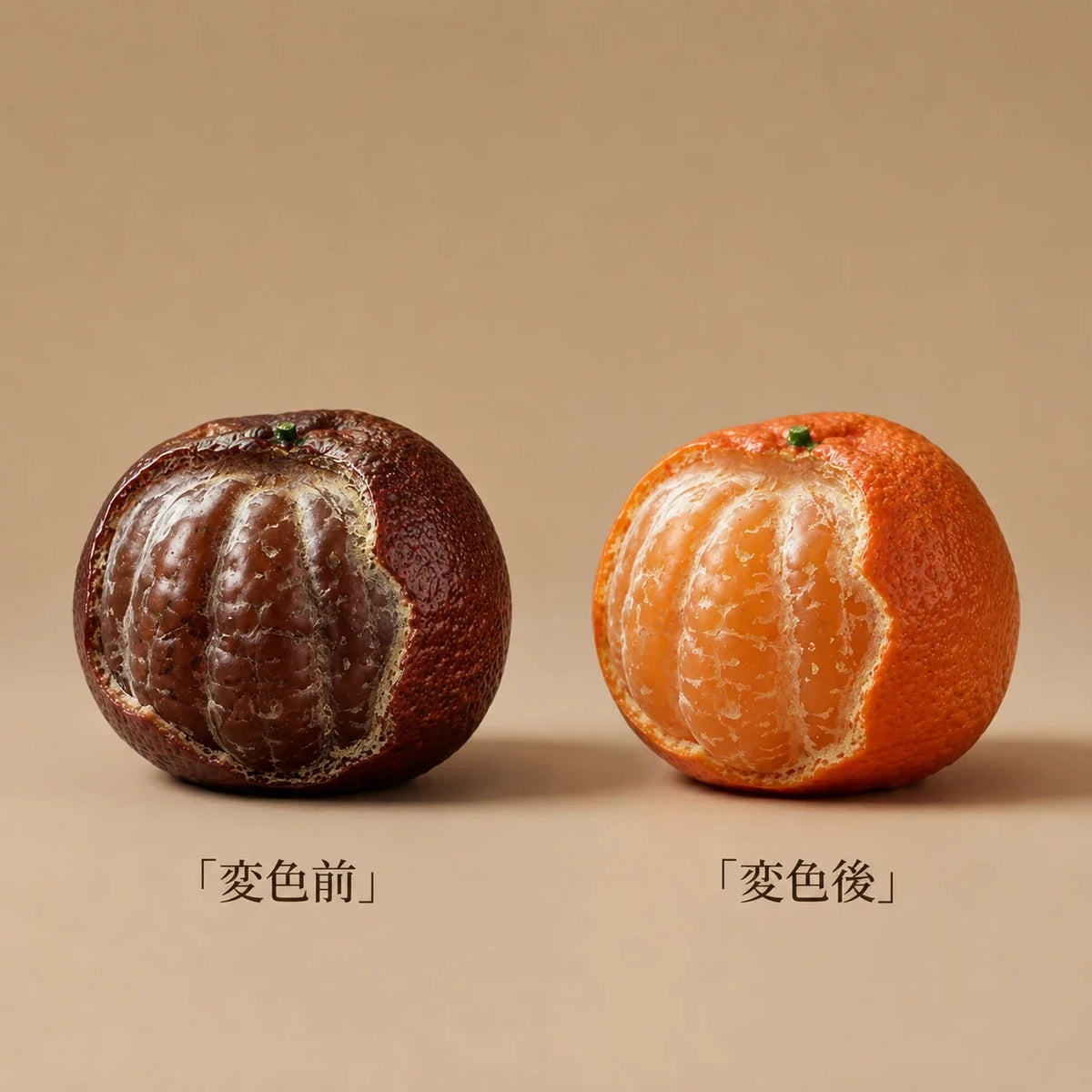 NICOMO 変色茶寵 みかん