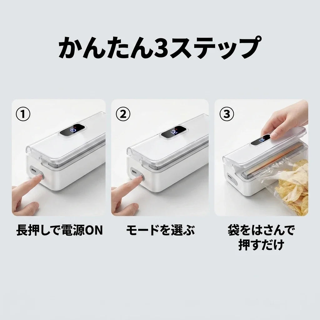 NICOMO 充電式ハンディシーラー