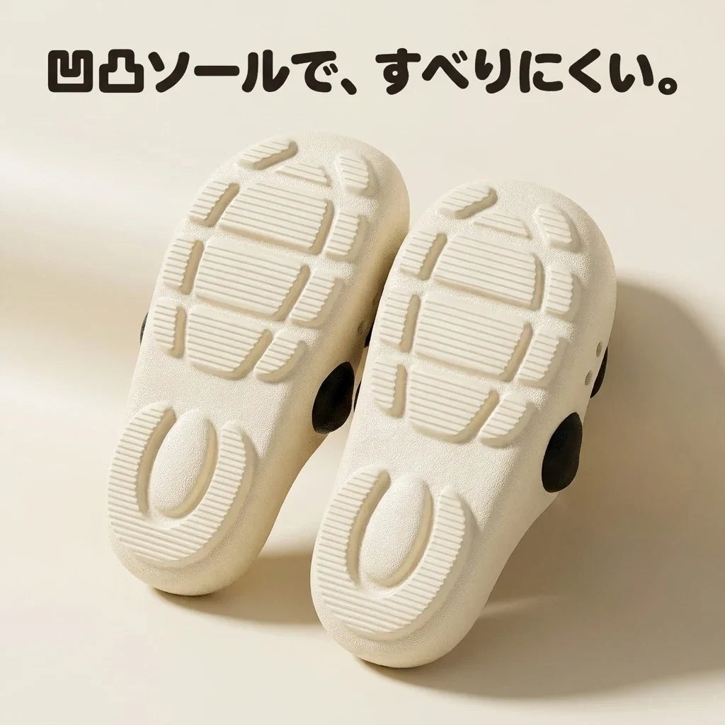 NICOMO おとぼけ犬サンダル