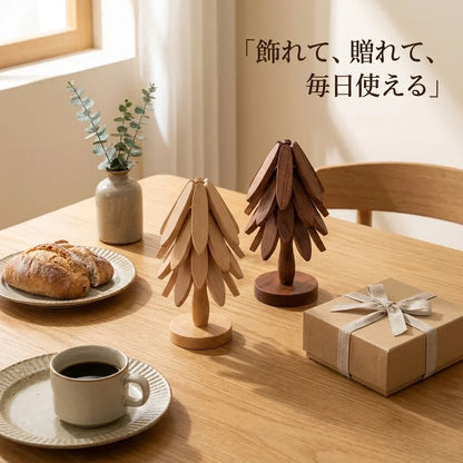 NICOMO ツリー型 鍋敷き