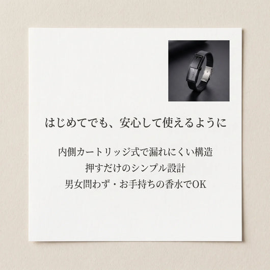 NICOMO 香水アトマイザーブレス