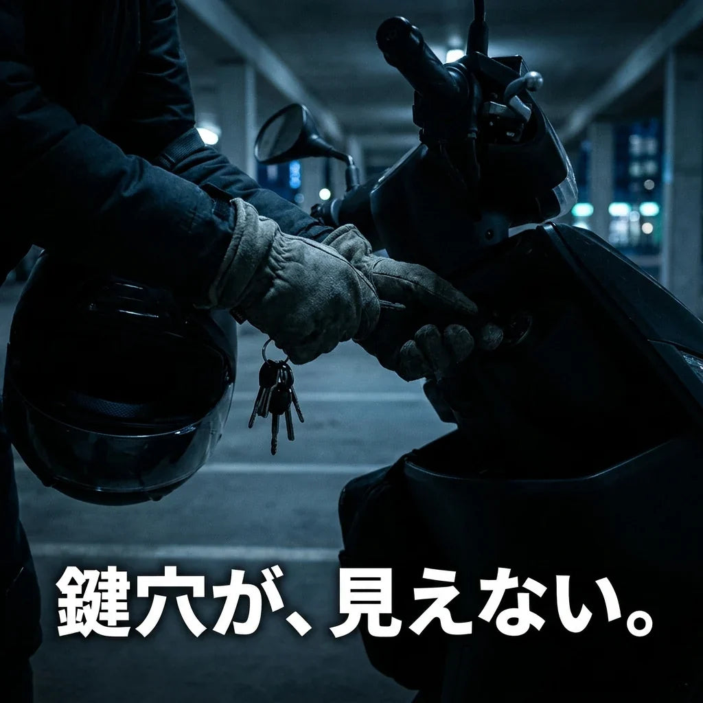 NICOMO 光るヘルメットキーホルダー