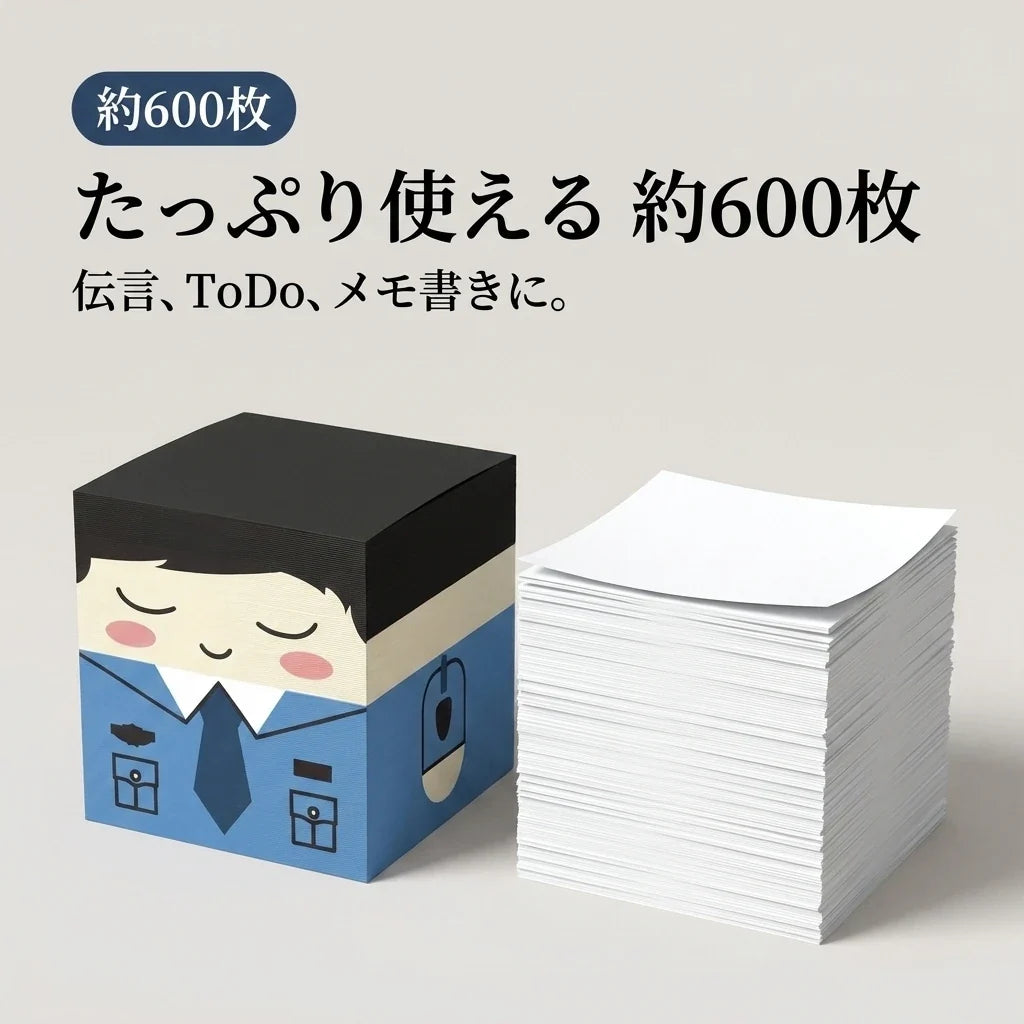 NICOMO オフィスワーカー キューブメモ
