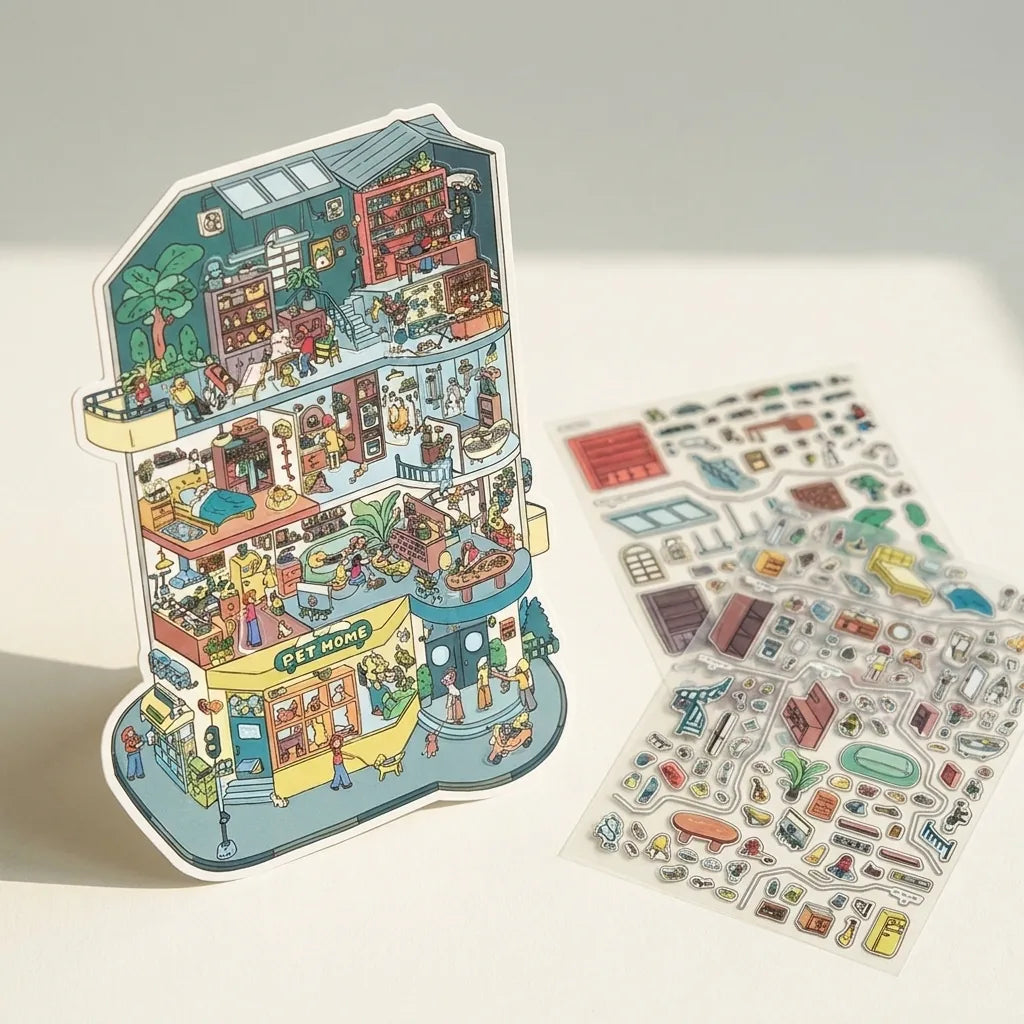 NICOMO 3D立体シーンシール
