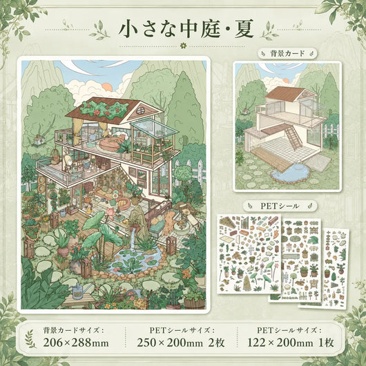 NICOMO レトロ立体シール