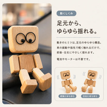 NICOMO ゆらゆら木製マン