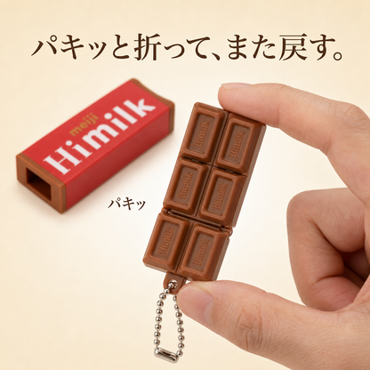NICOMO 無限パキッとチョコ キーホルダー