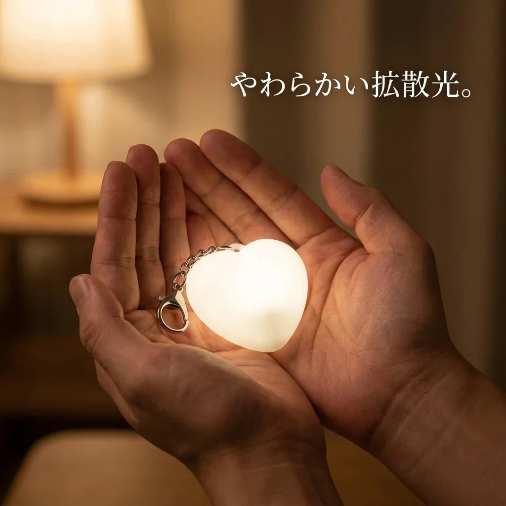 NICOMO ハート型 バッグライト