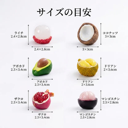 NICOMO 断面フルーツ ミニチュア