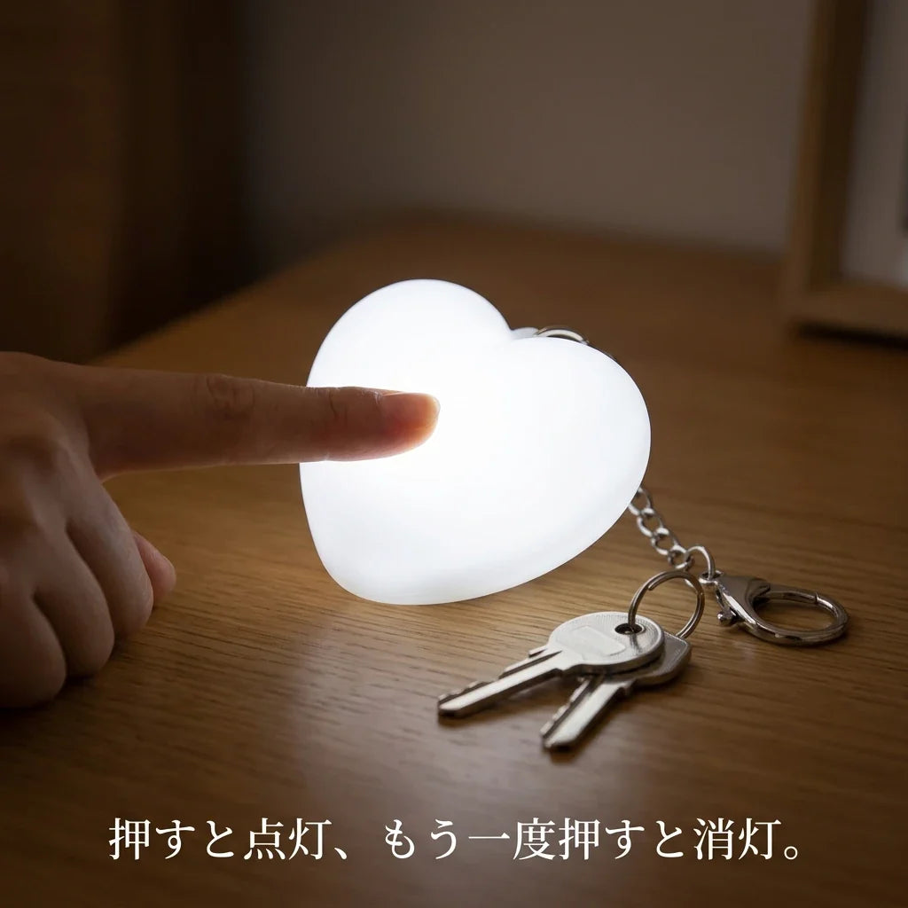 NICOMO ハート型 バッグライト