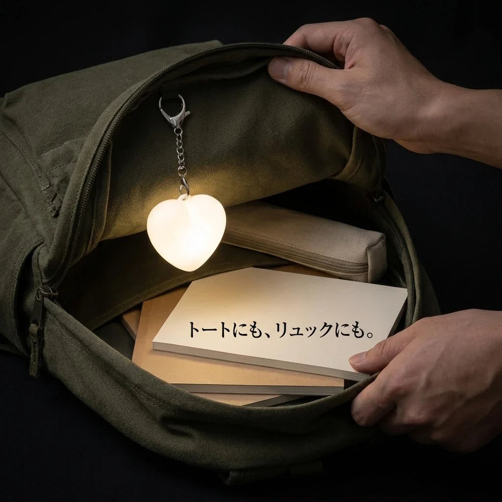NICOMO ハート型 バッグライト