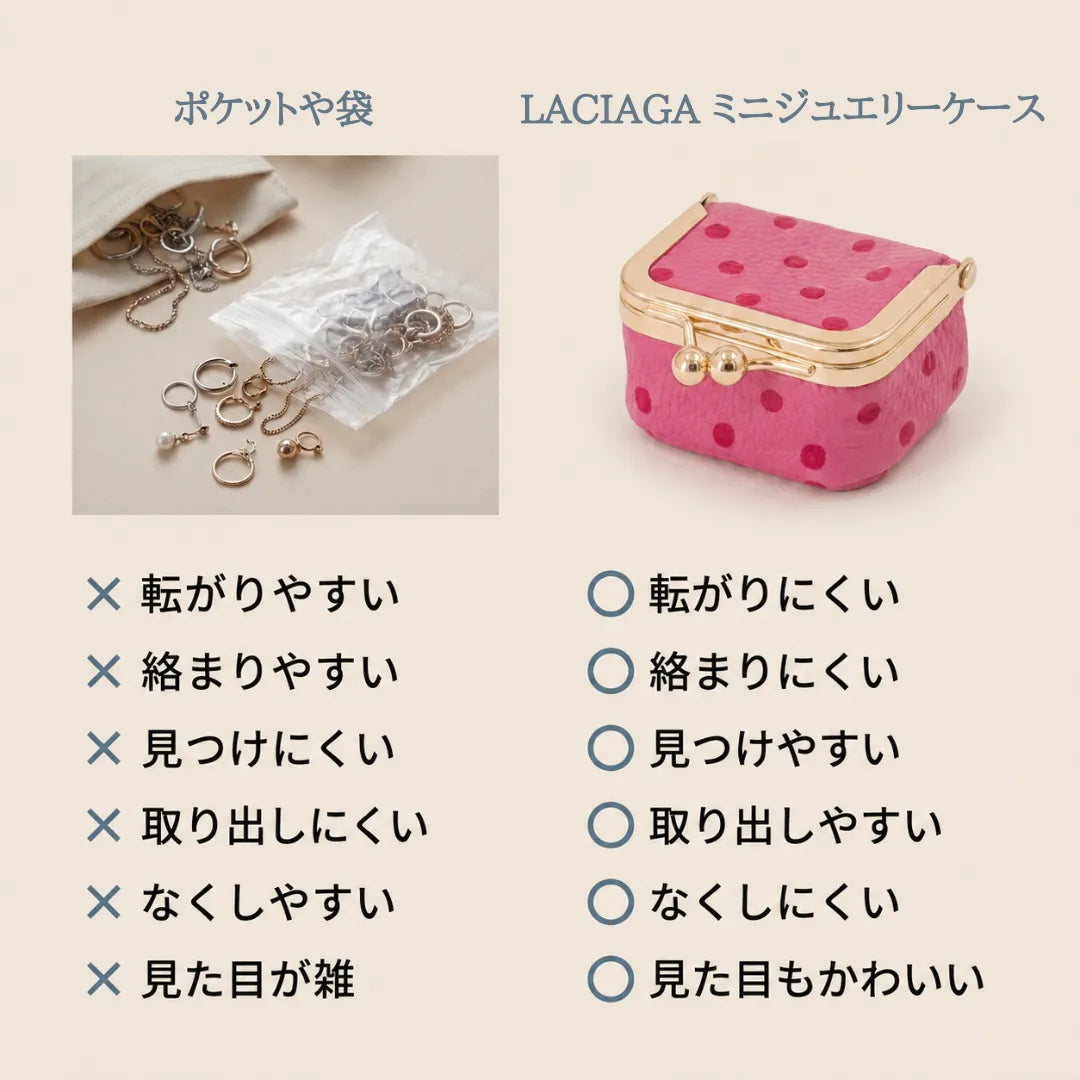 NICOMO ミニジュエリーケース