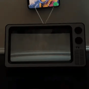 NICOMO レトロTVスクリーン™ スマホ拡大スタンド