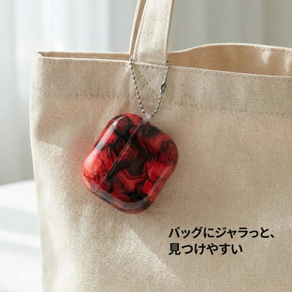 NICOMO 墨流しマーブル AirPodsケース