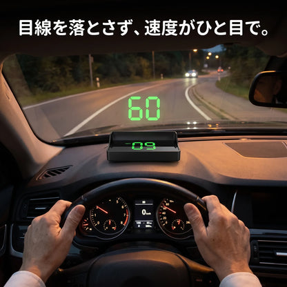 NICOMO GPSヘッドアップディスプレイ