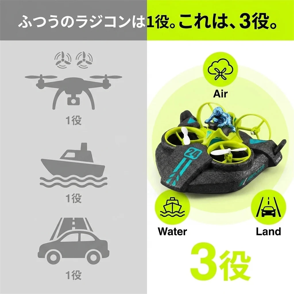 NICOMO 水陸空3WAYドローン