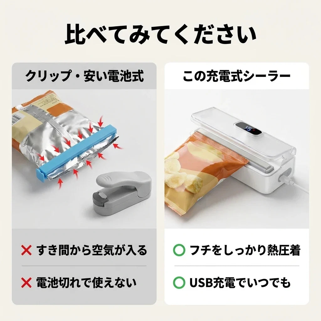 NICOMO 充電式ハンディシーラー
