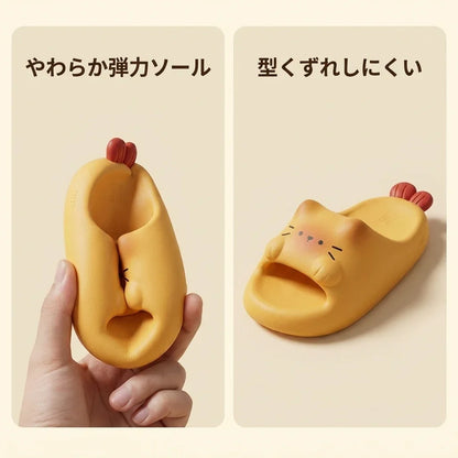 NICOMO エビフライにゃんサンダル