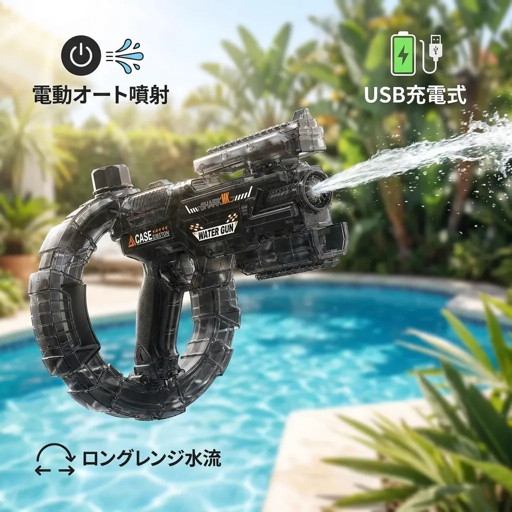 NICOMO アクアブラスター 電動ウォーターガン