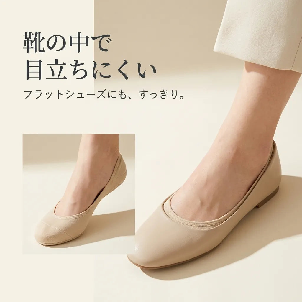 NICOMO 素足見えクッションライナー 3足セット