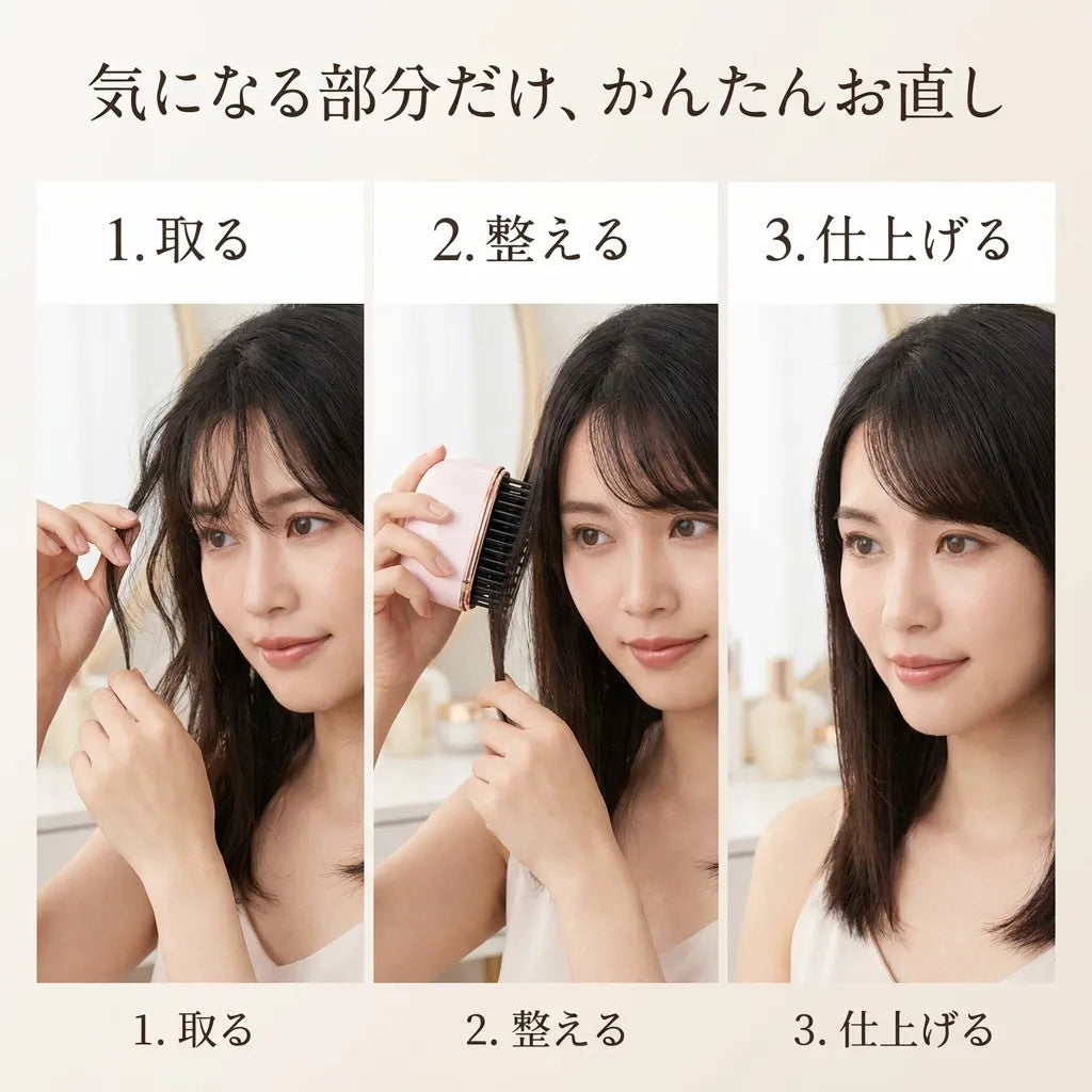 NICOMO ミニヘアストレートブラシ