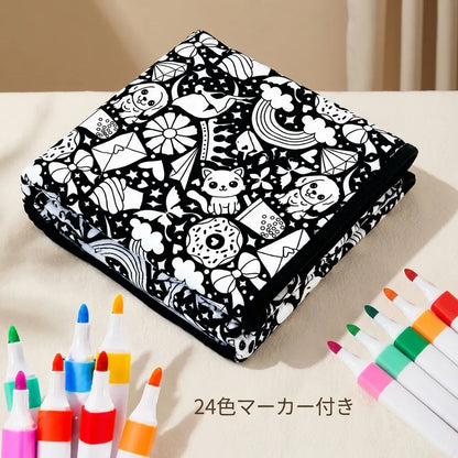 NICOMO カラーブランケット｜24色マーカー付き