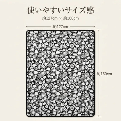 NICOMO カラーブランケット｜24色マーカー付き